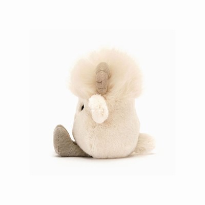 Jellycat Amuseabean Ram Farmyard USA | 61375CFIQ